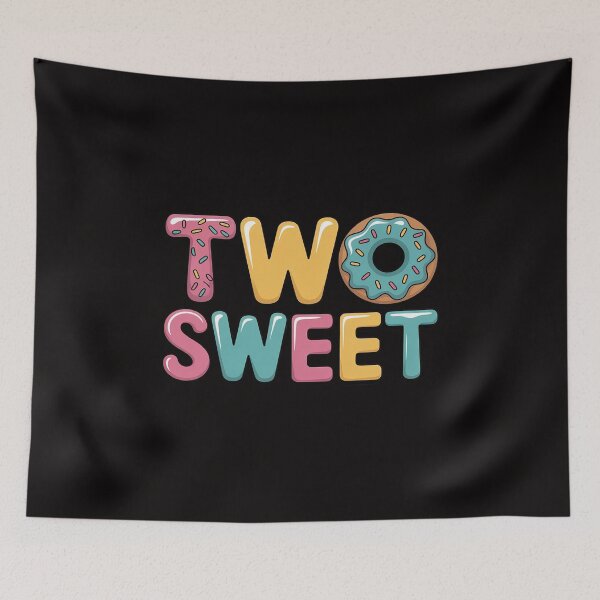 Item preview, Two Sweet Birthday Girl Donut Birthday Party Theme Family designed and sold by BotboutiquePre.