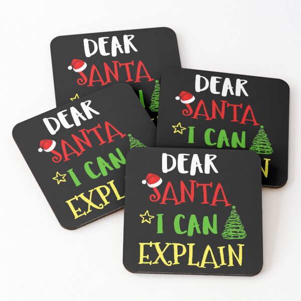 Item preview, Christmas The Dear Naughty List Santa I Can On Santa Funny Explain designed and sold by JoelyNavarro.