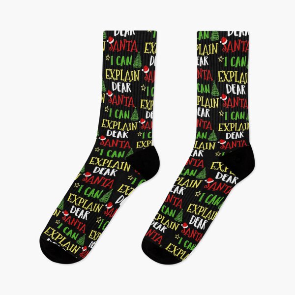 Item preview, Christmas The Dear Naughty List Santa I Can On Santa Funny Explain designed and sold by JoelyNavarro.