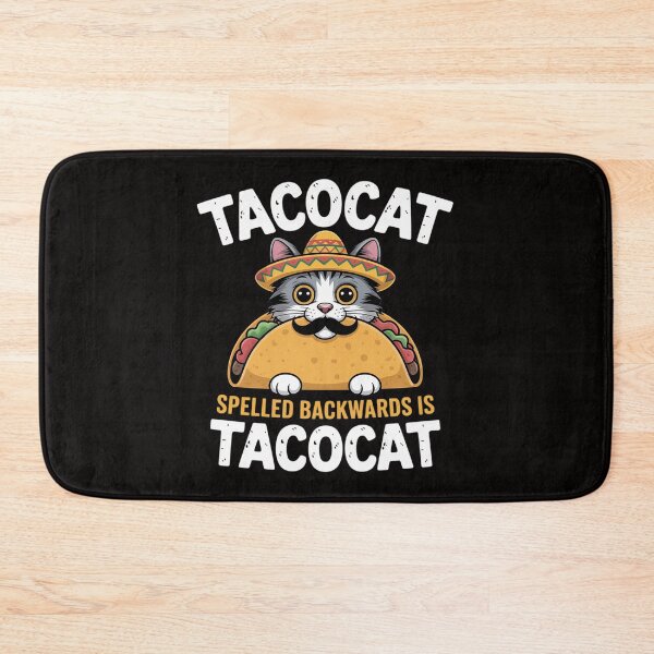 Item preview, Tacocat Spelled Backward Is Tacocat Mexican Food Cat Lover designed and sold by BotboutiquePre.