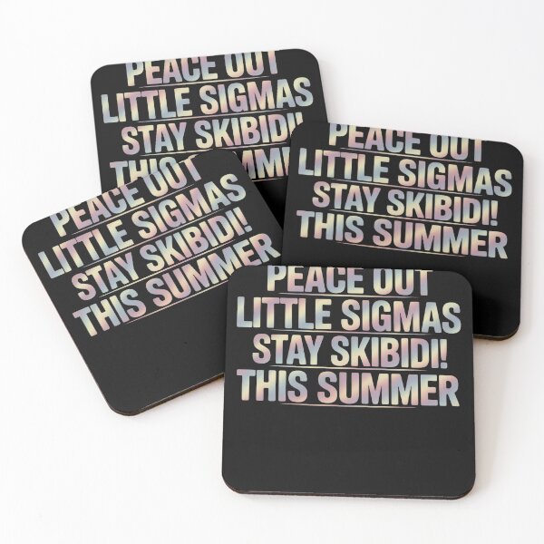 Item preview, Peace Out Little Sigmas Stay Skibidi Last Day Of School 4 designed and sold by GaryBellcvbnb.