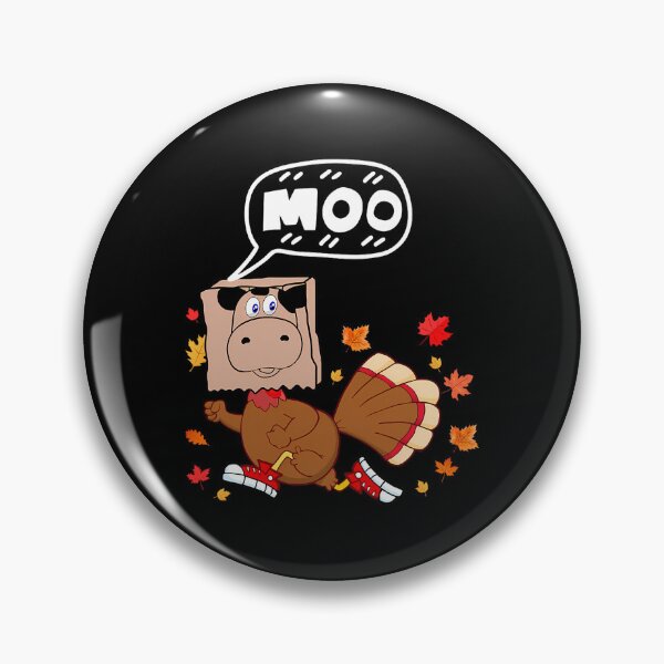 Item preview, Thanksgiving Cow Festive Holiday 90s Day Funny Turkey Moo designed and sold by rebeccathanuos.