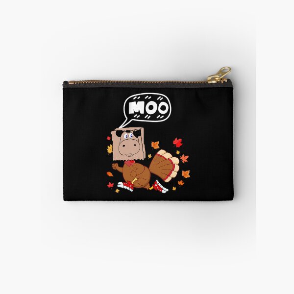 Item preview, Thanksgiving Cow Festive Holiday 90s Day Funny Turkey Moo designed and sold by rebeccathanuos.
