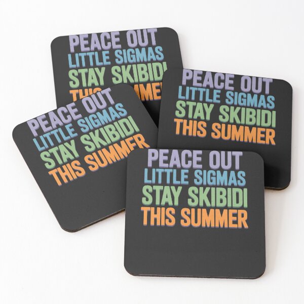 Item preview, Peace Out Little Sigmas Stay Skibidi Last Day Of School designed and sold by GaryBellcvbnb.