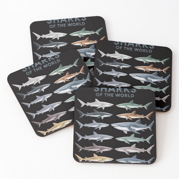 Item preview, Sharks Animals of the World Marine Biology Fish Shark Lovers designed and sold by BotboutiquePre.