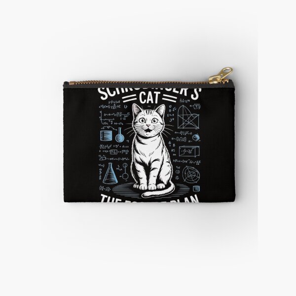 Item preview, Schrodingers Cat Escape Plan Science Quantum Physics Teacher Men Women designed and sold by BotboutiquePre.