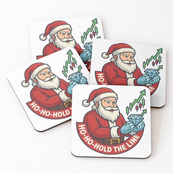 Item preview, Ho-Ho-Hold the Line – Santa Diamond Hands Badge designed and sold by techy-rrr.