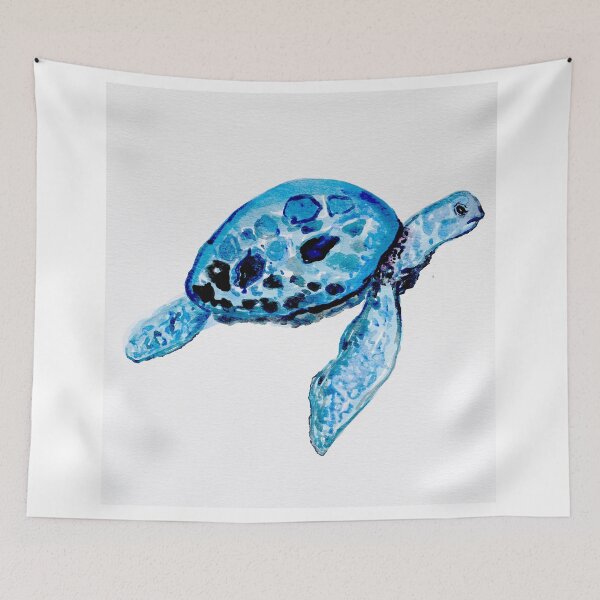 Item preview, Sea Turtle, Watercolor Print, Turtle Art, Turtle Illustration, Sea,Turtle, Nursery designed and sold by Myartspace.