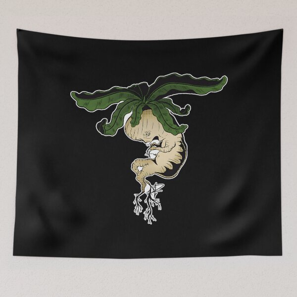 Item preview, Mandrake Root Cute Magical Herb designed and sold by RosioNajera.