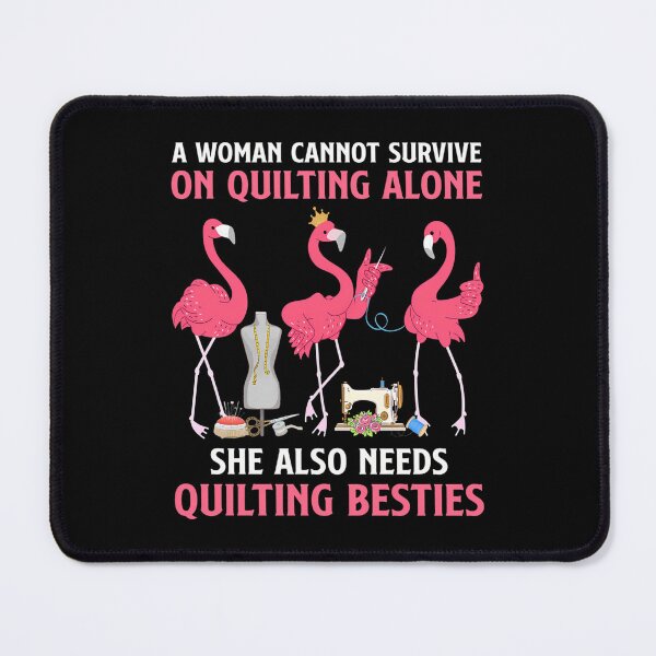 Item preview, quilting besties, quilting friends, quilting buddy, sewing friends, crafting partners, quilting community, quilting tribe, needlework buddies, fabric friends, quilting circle designed and sold by JanisPenelope.