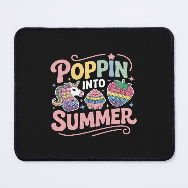 Item preview, Poppin Into Summer Pop It Last Day of School Teacher Student designed and sold by GaryBellcvbnb.