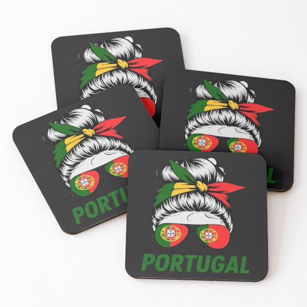Item preview, Portuguese Women Messy Bun, Proud Portugal Flag For Girls designed and sold by GaryBellcvbnb.