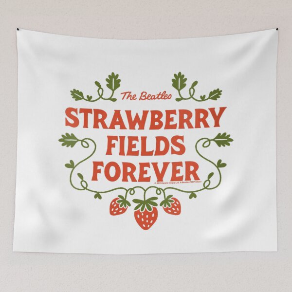 Item preview, Strawberry Fields Forever designed and sold by YubitaLeLe.