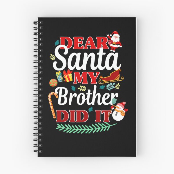 Item preview, Dear Santa Retro Vintage It Funny Holiday My Christmas Did Brother designed and sold by MediarMedic.