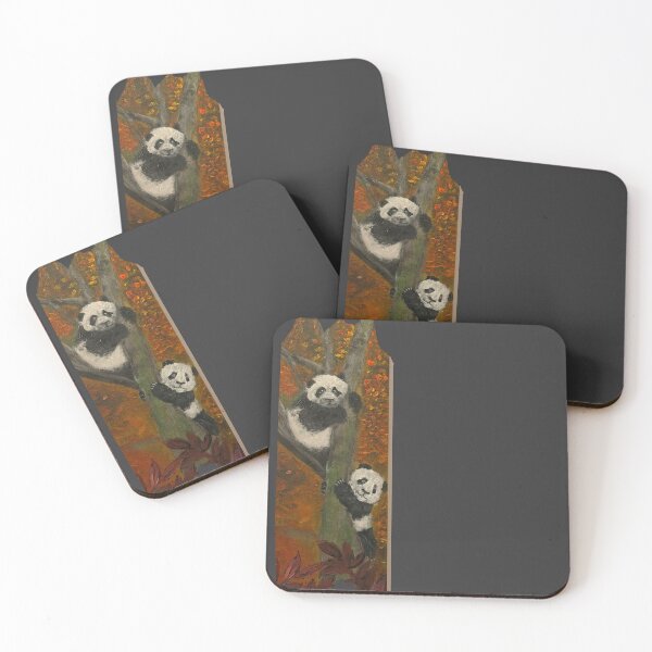 Item preview, Panda Cubs Climbing designed and sold by EnochianInk.