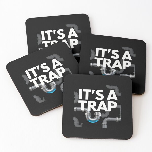 Item preview, Funny Plumbing Plumber Jokes It'S A Trap designed and sold by PatriciaKelsey.