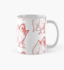 Taza Pájaro myst rojo