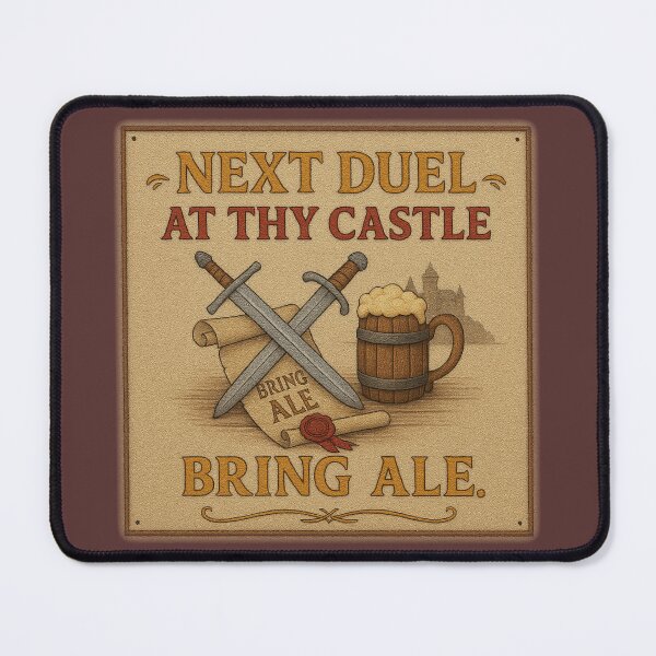 Item preview, Next Duel at Thy Castle – Bring Ale designed and sold by fairmaiden7.