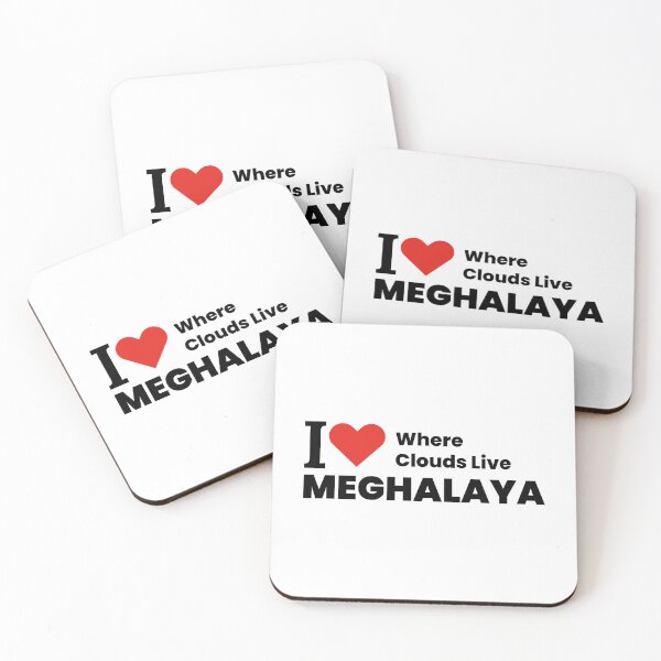 Item preview, I ❤️ Meghalaya – Where Clouds Live | Travel & Nature Lover Sticker designed and sold by saan-creatives.