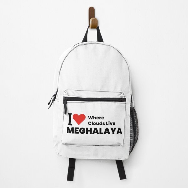 Item preview, I ❤️ Meghalaya – Where Clouds Live | Travel & Nature Lover Sticker designed and sold by saan-creatives.