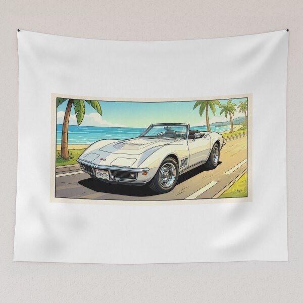 Item preview, White '69 Convertible designed and sold by Andrew Felton.