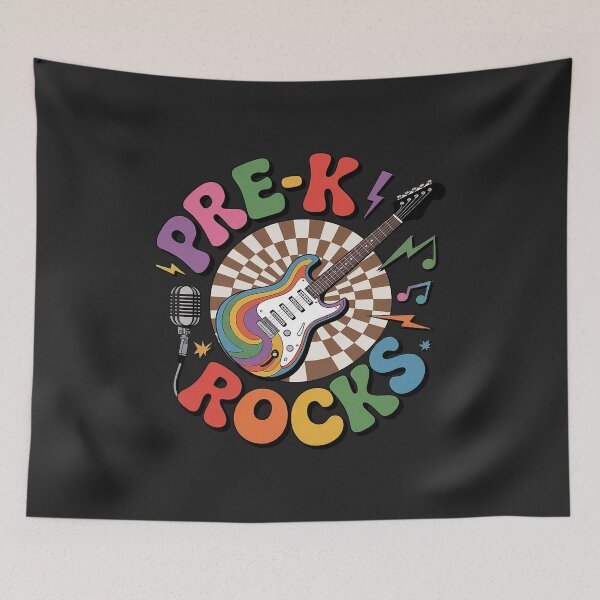 Item preview, Pre-K Rocks ABCD Rock Star Back to School Teacher Student designed and sold by GaryBellcvbnb.