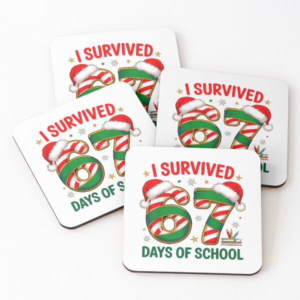 Item preview, Classic I 67 Survived Days Meme Funny 67 Student School of Teacher designed and sold by SteveSaccoro.