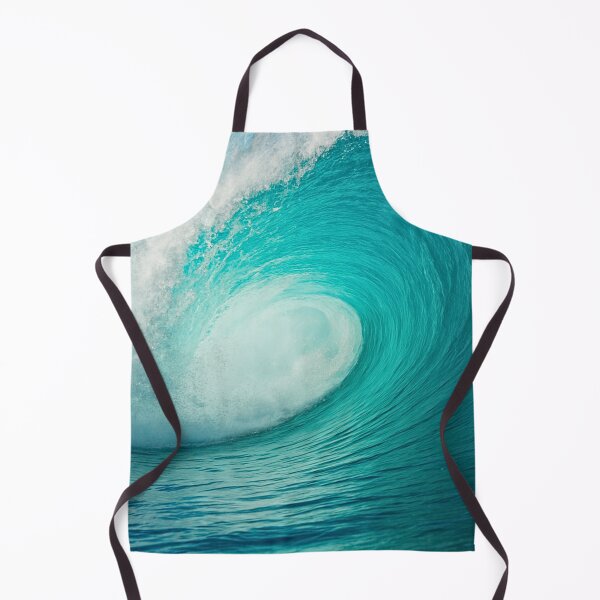 Item preview, Ocean Waves Wall Art Blue Turquoise Design designed and sold by Ocean's ⭐⭐⭐⭐⭐.