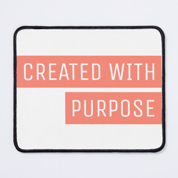 Item preview, Created With Purpose Christian T-shirt designed and sold by Ever-Kind.