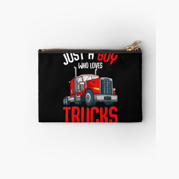 Item preview, Just A Boy Who Loves Trucks Semi Trucker Kids Toddler Boys designed and sold by LynneMarisa.