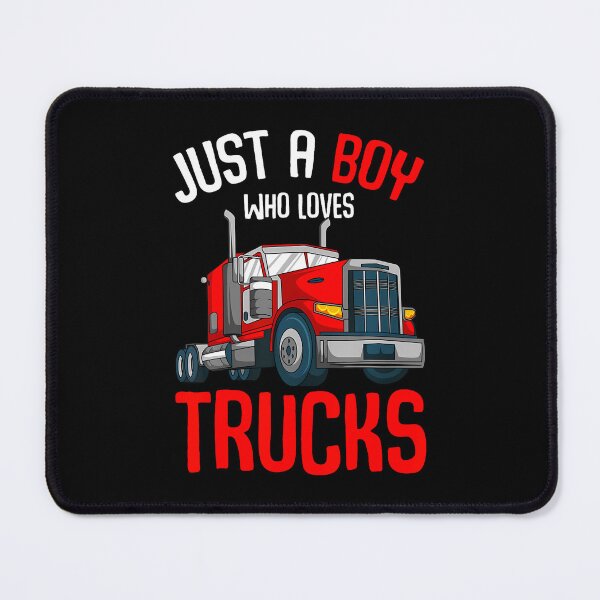 Item preview, Just A Boy Who Loves Trucks Semi Trucker Kids Toddler Boys designed and sold by LynneMarisa.