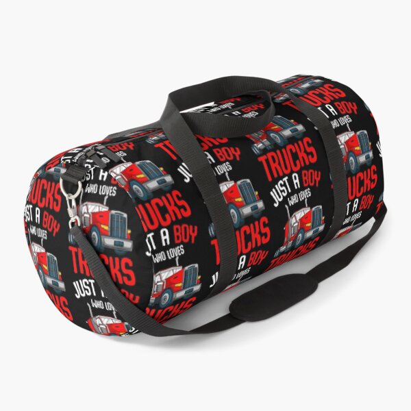 Item preview, Just A Boy Who Loves Trucks Semi Trucker Kids Toddler Boys designed and sold by LynneMarisa.