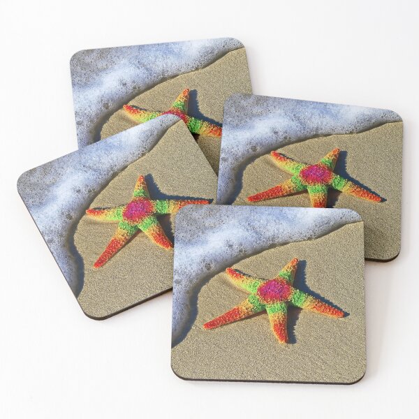 Item preview, Colorful Starfish Beach Ocean Wall Art designed and sold by Deep Blue Ocean.