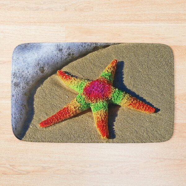 Item preview, Colorful Starfish Beach Ocean Wall Art designed and sold by Deep Blue Ocean.