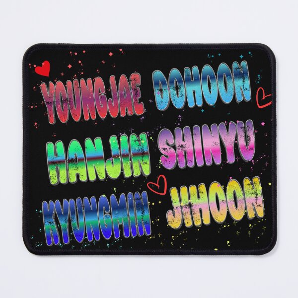 Item preview, TWS Members Name Rainbow Design | K-pop Fan Art designed and sold by arorar.
