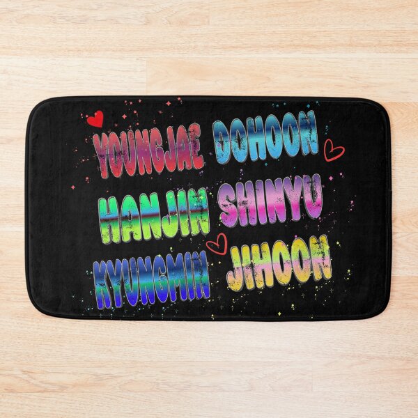 Item preview, TWS Members Name Rainbow Design | K-pop Fan Art designed and sold by arorar.