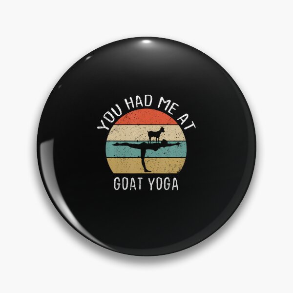 Item preview, Goat Yoga Retro Tee You Had Me At Baa Maste Goat Yoga Women designed and sold by AlyceLynne.
