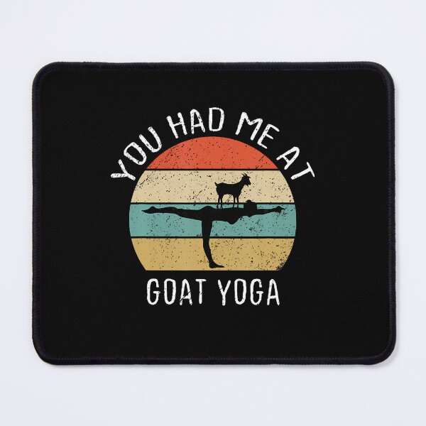 Item preview, Goat Yoga Retro Tee You Had Me At Baa Maste Goat Yoga Women designed and sold by AlyceLynne.