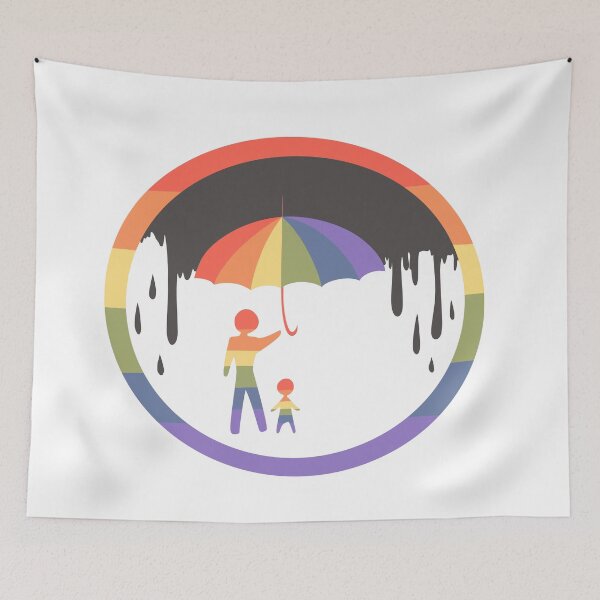 Item preview, Pride Umbrella - Single Dad designed and sold by Obelis.