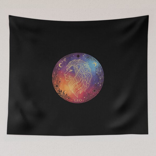 Item preview, Leo Zodiac Sign Poster \text{Le} - Watercolor Constellation Wall Art designed and sold by Magounette.