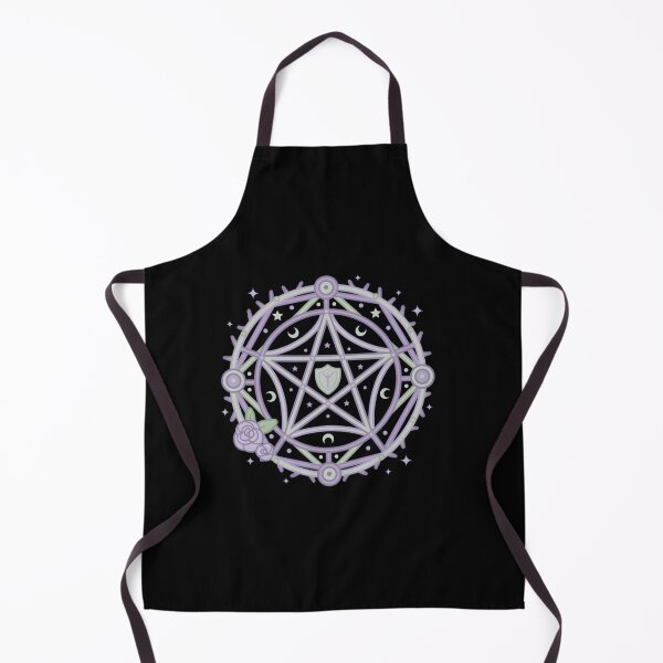 Item preview, Cute Sacred Protection Summoning Circle Kawaii Witch Magic designed and sold by RosioNajera.