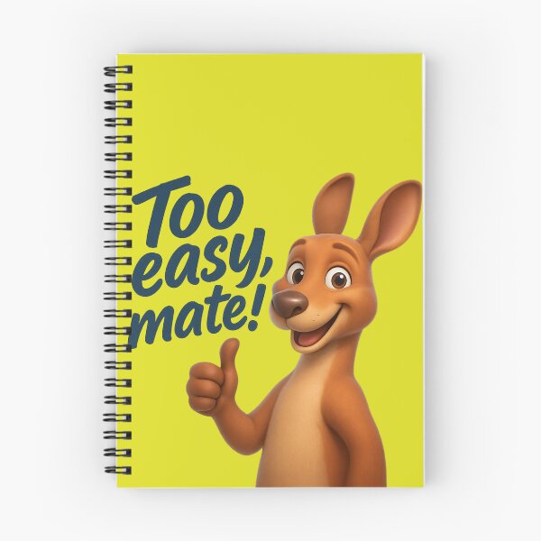 Item preview, Too Easy Mate Kangaroo Design designed and sold by TroyTheTerrific.