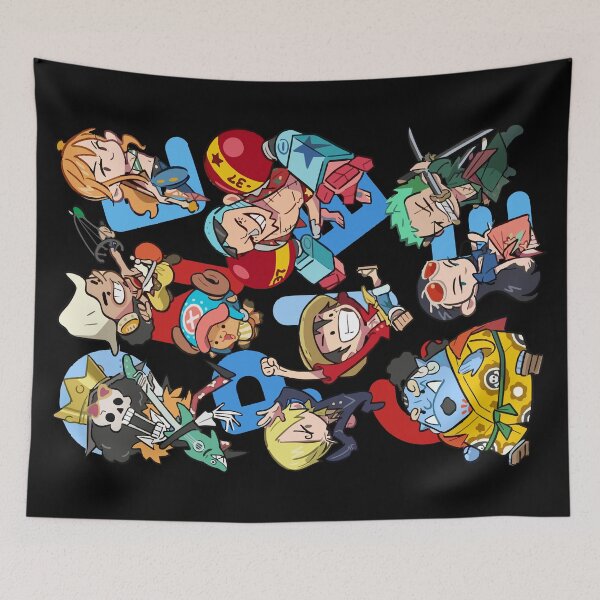 Item preview, Chibi Pirate Squad – Colorful Adventure Crew Art designed and sold by T-Chou.