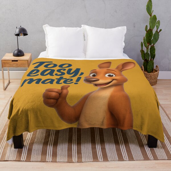 Item preview, Too Easy Mate Kangaroo Design designed and sold by TroyTheTerrific.