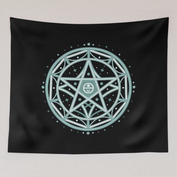 Item preview, Cute Spiritual Cleansing Summoning Circle designed and sold by RosioNajera.