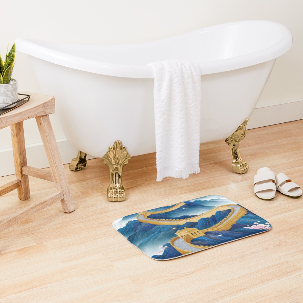 Item preview, Bath Mat designed and sold by KitsuneStore.