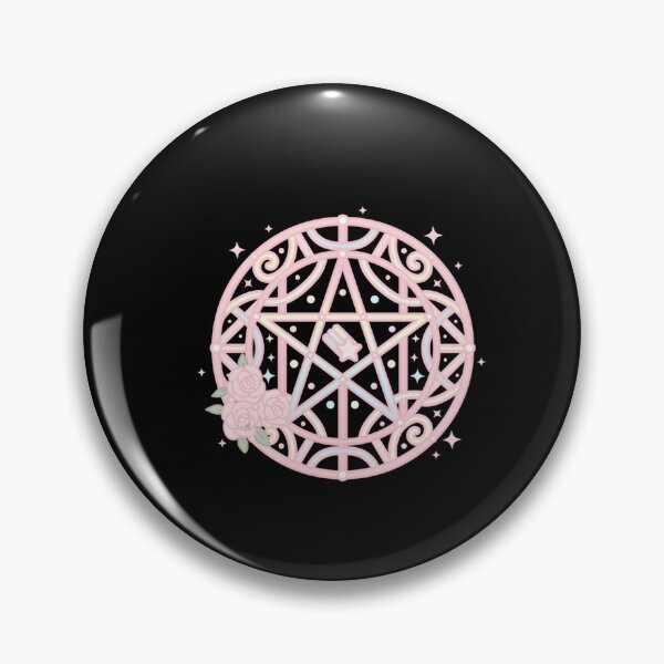 Item preview, Cute Playful Luck Summoning Circle Kawaii Witch designed and sold by RosioNajera.