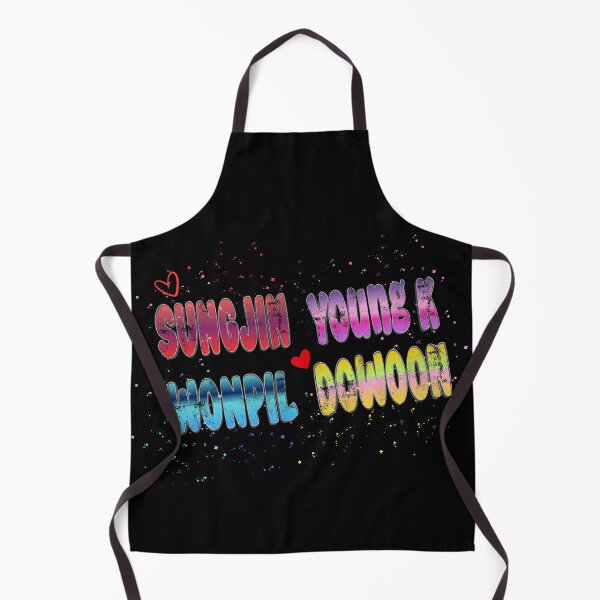 Item preview, DAY6 Member Names Rainbow Aesthetic K-Pop Design designed and sold by arorar.