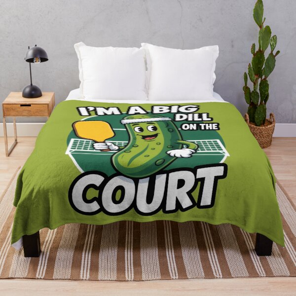 Item preview, I’m a Big Dill on the Court Funny Pickleball Character Design designed and sold by SplashTastic.