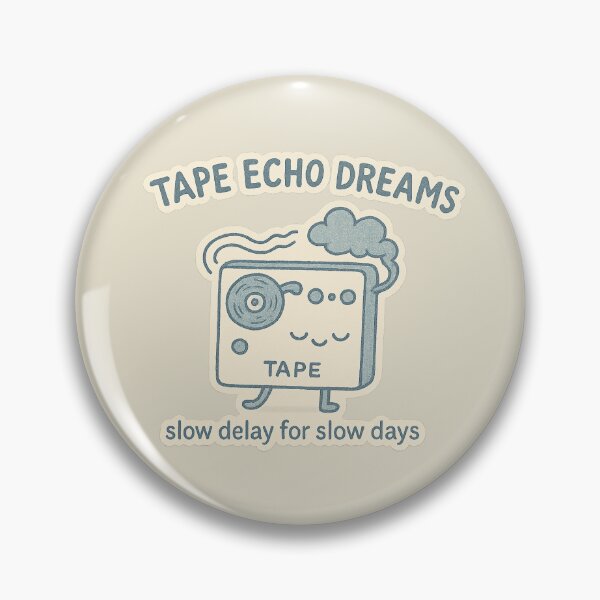 Item preview, Tape Echo Dreams — Slow Delay for Slow Days designed and sold by peaknerd.